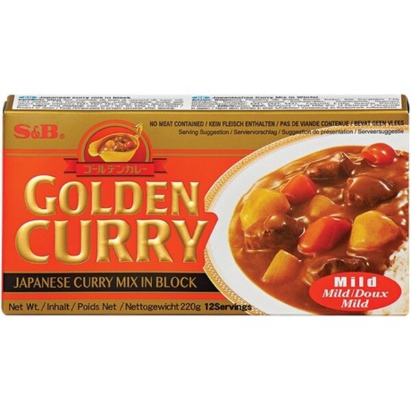 GOLDEN CURRY JAPONAIS DOUX 220GR