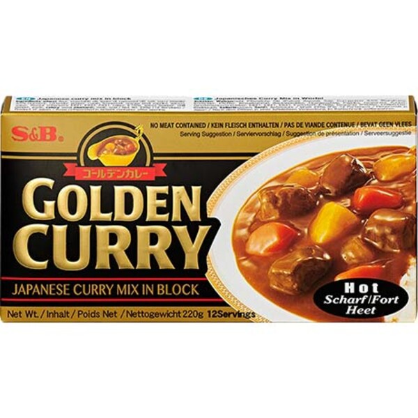 GOLDEN CURRY JAPONAIS FORT 220GR
