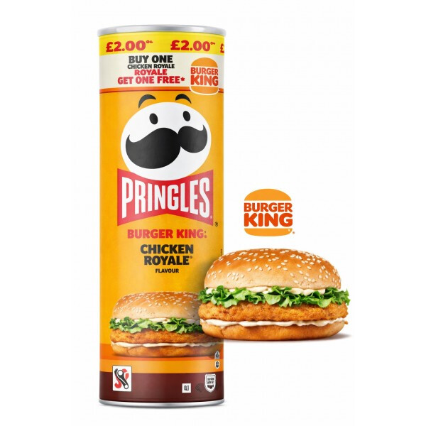 CHIPS BURGER KING CHICKEN ROYALE XL 165 GR PRINGLES
