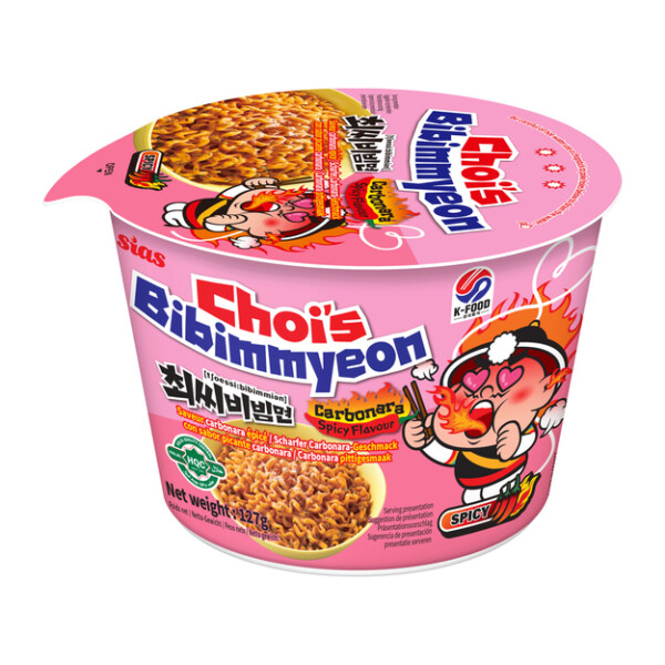 BOL RAMEN CARBONARA 128GR  CHOI'S