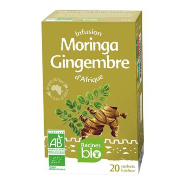 INFUSION MORINGA ET GINGEMBRE 20SA CHETS 32 G