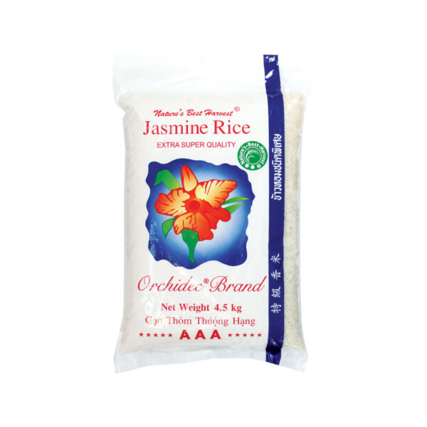 RIZ JASMIN AAA 4.5KG ORCHID&Eacute;E BRAND