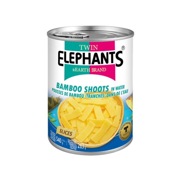 POUSSES DE BAMBOU TRANCH&Eacute;ES 540GR TWIN ELEPHANTS