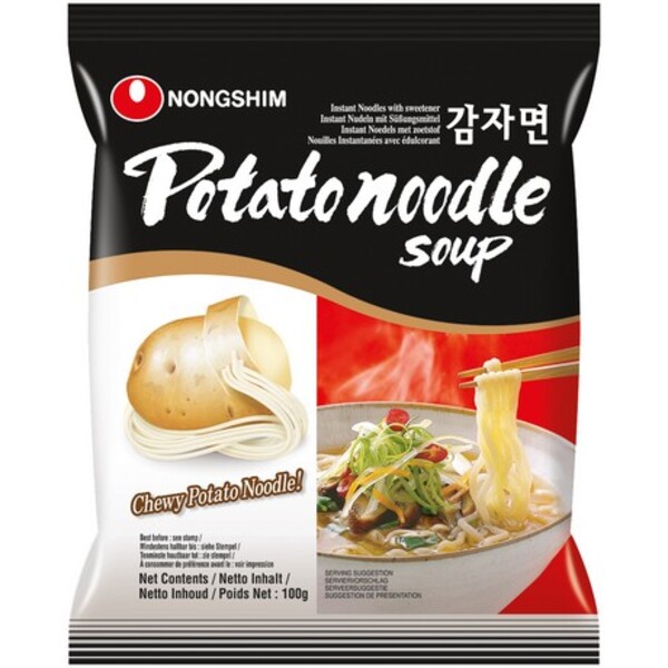 RAMEN COREENNE DE VERMICELLE DE  POMME DE TERRE 117G