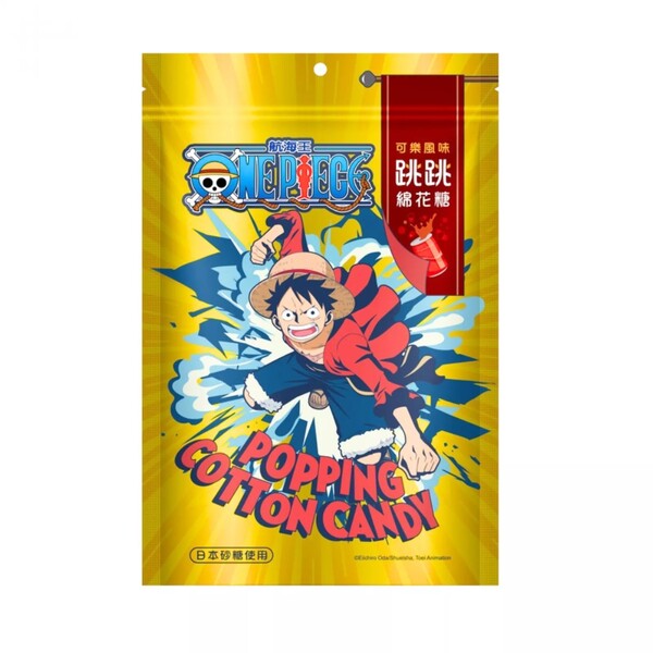 DLUO 15-10-2026 BARBE A PAPA ONE PIECE COLA 15GR