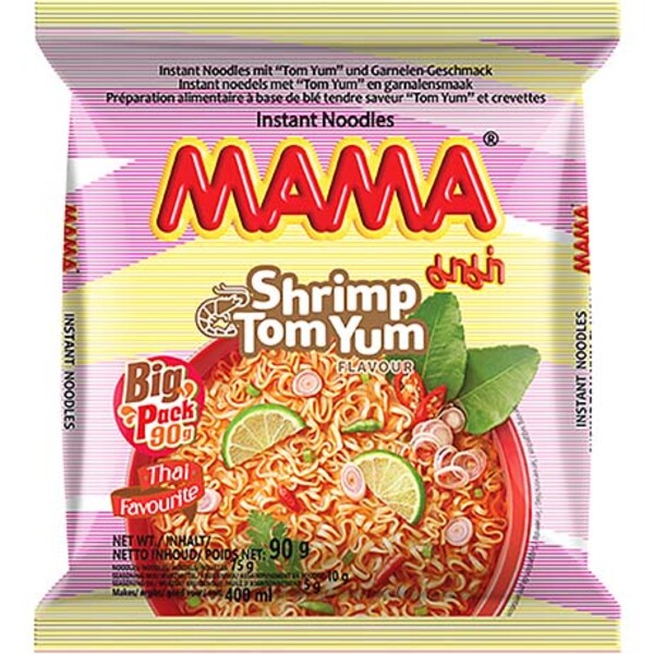 MAMA SOUPE TOM YUM CREVETTE 90GR