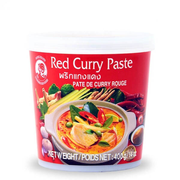 PATE DE CURRY ROUGE 400GR COCK
