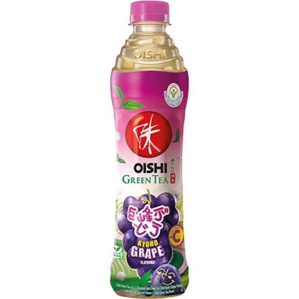 BOISSON TH&Eacute; VERT RAISIN KYOHO 394ML OISHI