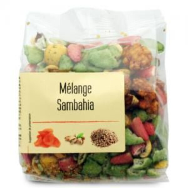 RICE CRACKERS MELANGE SAMBAHIA 120GR
