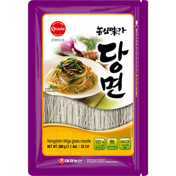 VERMICELLE TRANSPARENT DE PATATE DOUCE 500GR NONGSHIM