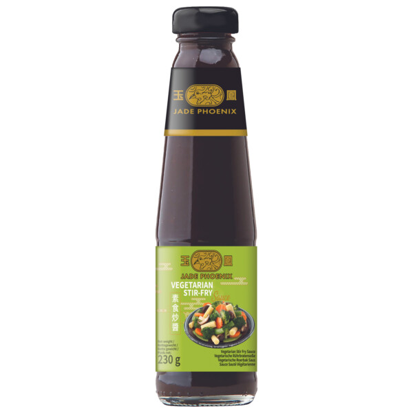 SAUCE SAUT&Eacute; V&Eacute;G&Eacute;TARIENNE POUR WOK 230GR JADE PHOENIX