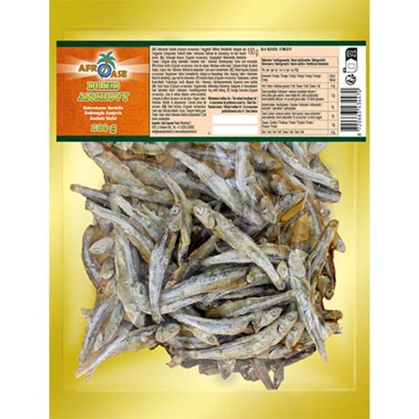 ANCHOIS SEC ENTIER 100GR AFROASE