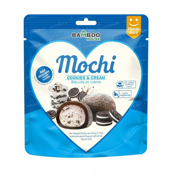MOCHI COOKIES ET CREME 105GR BAMBOO HOUSE