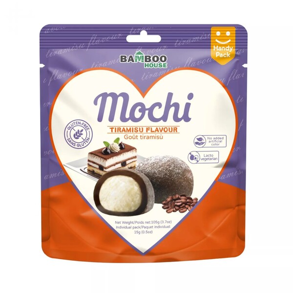 MOCHI TIRAMISU 105GR BAMBOO HOUSE