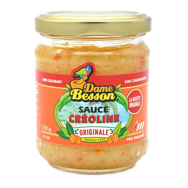 SAUCE CREOLINE ORIGINALE 170GR DAME BESSON