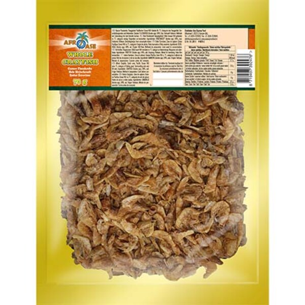 &Eacute;CREVISSES SECH&Eacute;ES ENTI&Egrave;RES 50GR AFROASE