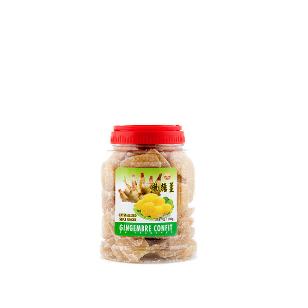 GINGEMBRE CONFIT CRISTALIS&Eacute; 700GR PSP