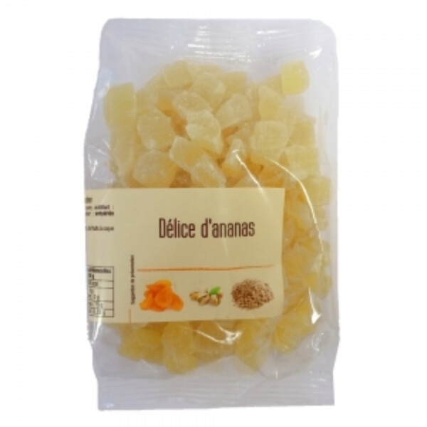 ANANAS D&Eacute;SHYDRAT&Eacute;S CUBES PAQUET 250G