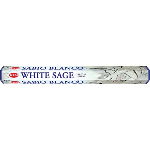 20 BATONS ENCENS A LA SAUGE BLANCHE