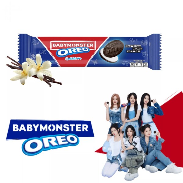 BISCUITS OREO CHOCOLAT VANILLE 110,4GR OREO BABYMONSTER 