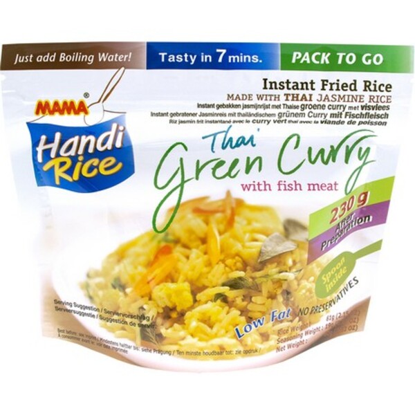 RIZ FRIT THAI AU CURRY VERT MAMA