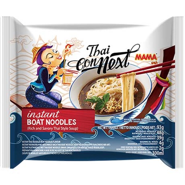 NOUILLES INSTANTAN&Eacute;ES THAI BOAT 93GR MAMA