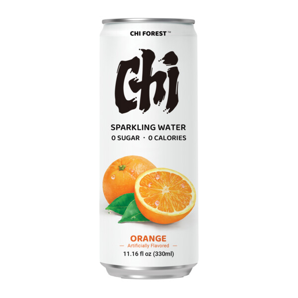 BOISSON GAZEUSE A L'ORANGE Z&Eacute;RO SUCRE 330ML