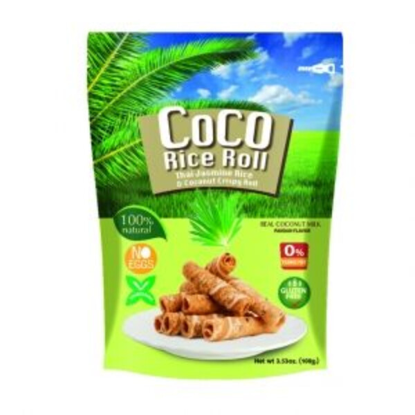 ROULEAUX DE RIZ CROUSTILLANT COCO ET PANDA NATUREL