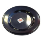 PETITE ASSIETE NOIRE MELAMINE 6.5 POUCES