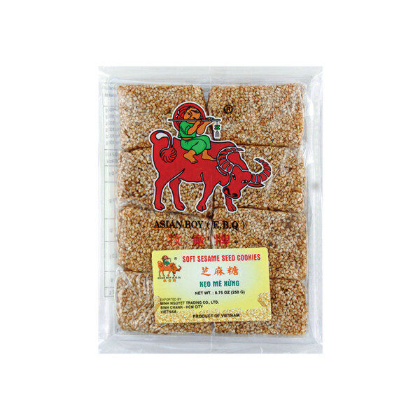 NOUGAT MOELLEUX AU S&Eacute;SAME 250GR ASIAN BOY