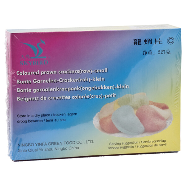 BEIGNETS DE CREVETTE COLOR&Eacute;S 227GR SKYBIRD