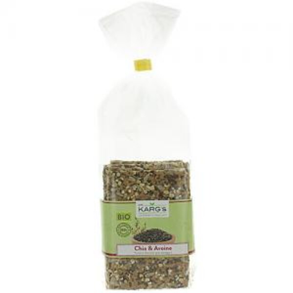 BISCUIT BIO CHIA ET AVOINE 200GR DR KARG'S