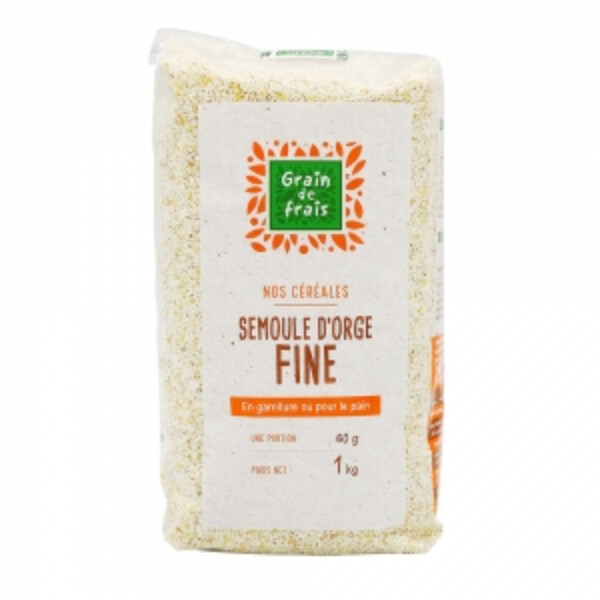  SEMOULE D'ORGE FINE 1KG
