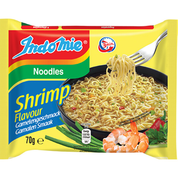 INDOMIE SOUP CREVETTE 70GR HALAL