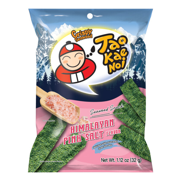 ALGUE CROUSTILLANTE AU SEL HIMALAYEN 32GR TAOKAENOI