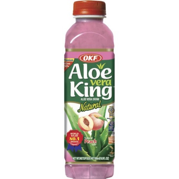 BOISSON COR&Eacute;ENNE ALOE VERA A LA PECHE OKF 500ML