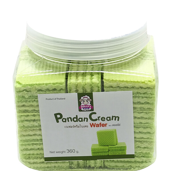 GAUFRETTES CR&Egrave;ME PANDAN 360G DOLLY'S