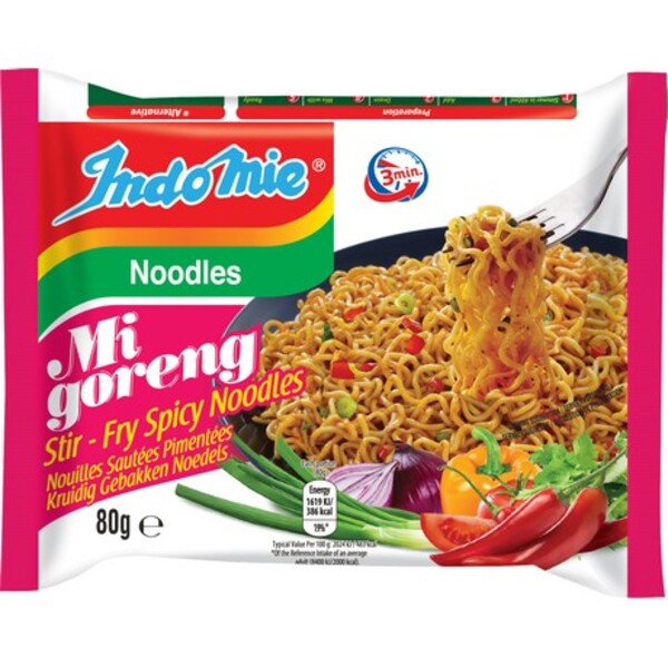 SOUPE INDOMIE MIE GORENG PEDAS HALAL