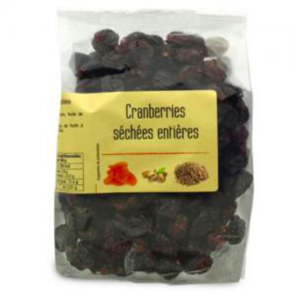 CRANBERRIES ENTIER 200 G