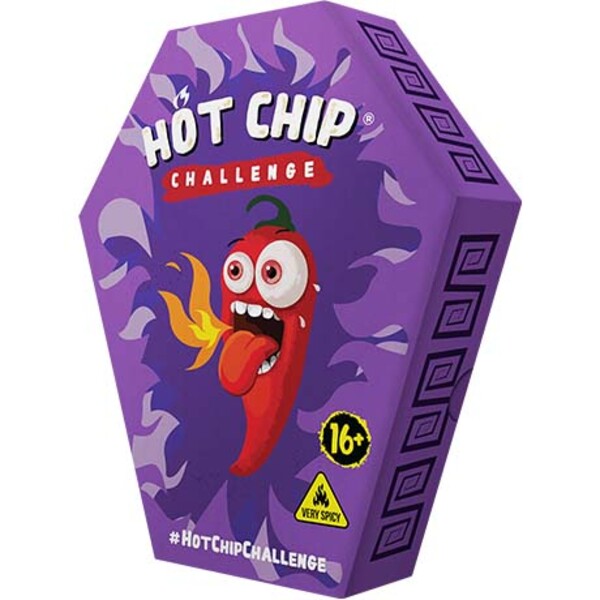 CHIPS LA PLUS &Eacute;PIC&Eacute;S DU MONDE CHALLENGE 2.5GR HOT CHIP