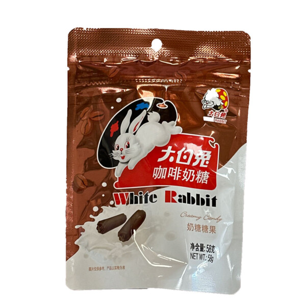 BONBONS CR&Eacute;MEUX CAF&Eacute; 58G WHITE RABBIT