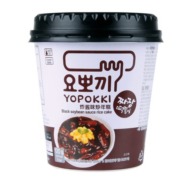 BOL DE YOPOKKI(NOUILLE DE RIZ)  &Agrave; LA SAUCE SOJA EPAISSE CORREEN 120GR