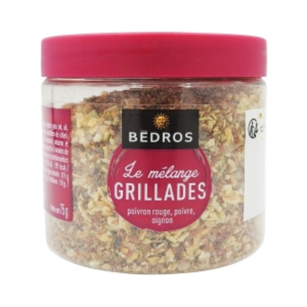 M&Eacute;LANGE POUR GRILLADES POT 75G B&Eacute;DROS