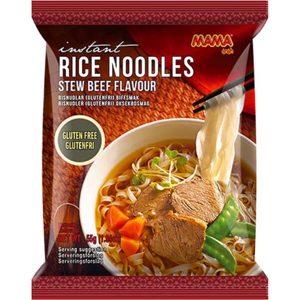 RAMEN DE RIZ AU RAGO&Ucirc;T B&OElig;UF 55GR MAMA