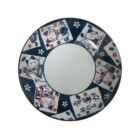 ASSIETTE EN CERAMIQUE CHAT BLEU 20,2CM