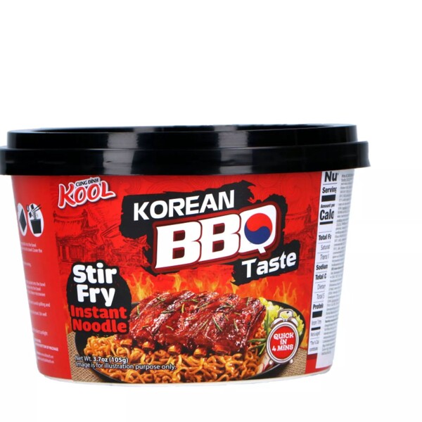 BOL DE RAMEN COREEN BBQ 105GR KOOL