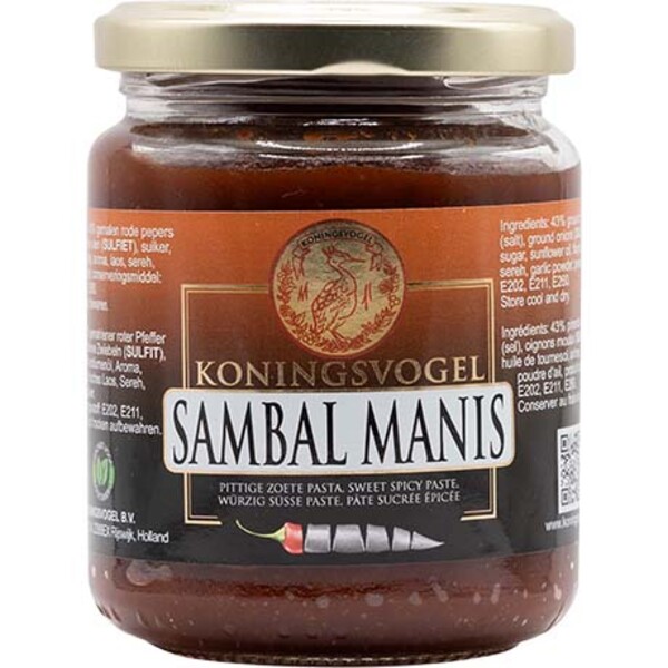 SAMBAL MANIS 280GR KONINGSVOGEL