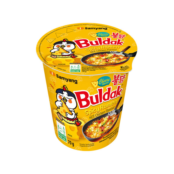 BOL DE RAMEN POULET PIMENT&Eacute; FROMAGE 70G SAMYANG