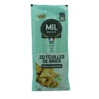 20 FEUILLES DE BRICK SP&Eacute;CIAL SAMOUSSAS 150G
