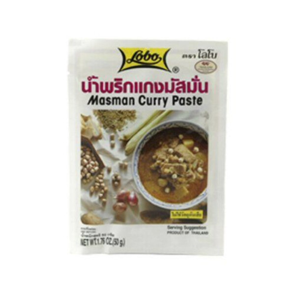 PATE D EPICE CURRY MASSAMAN LOBO 50G